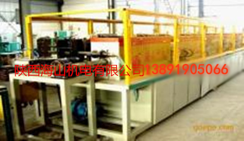 海山电炉中频炉全自动钢棒加热生产线