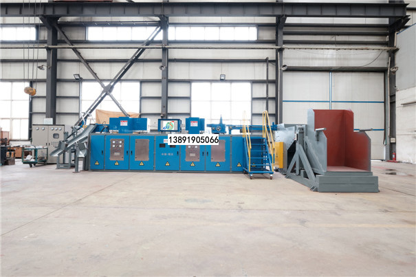 海山电炉温锻中频感应加热设备