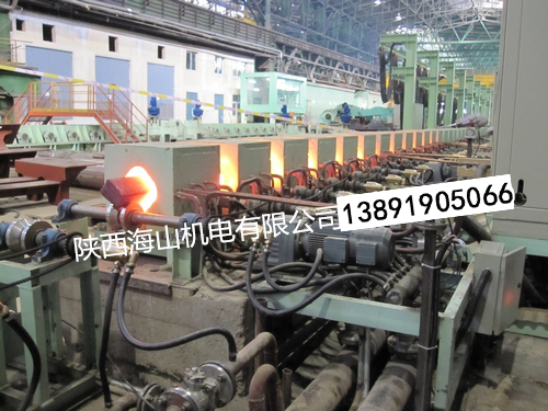 中频加热炉加热轧制钢球参数选择